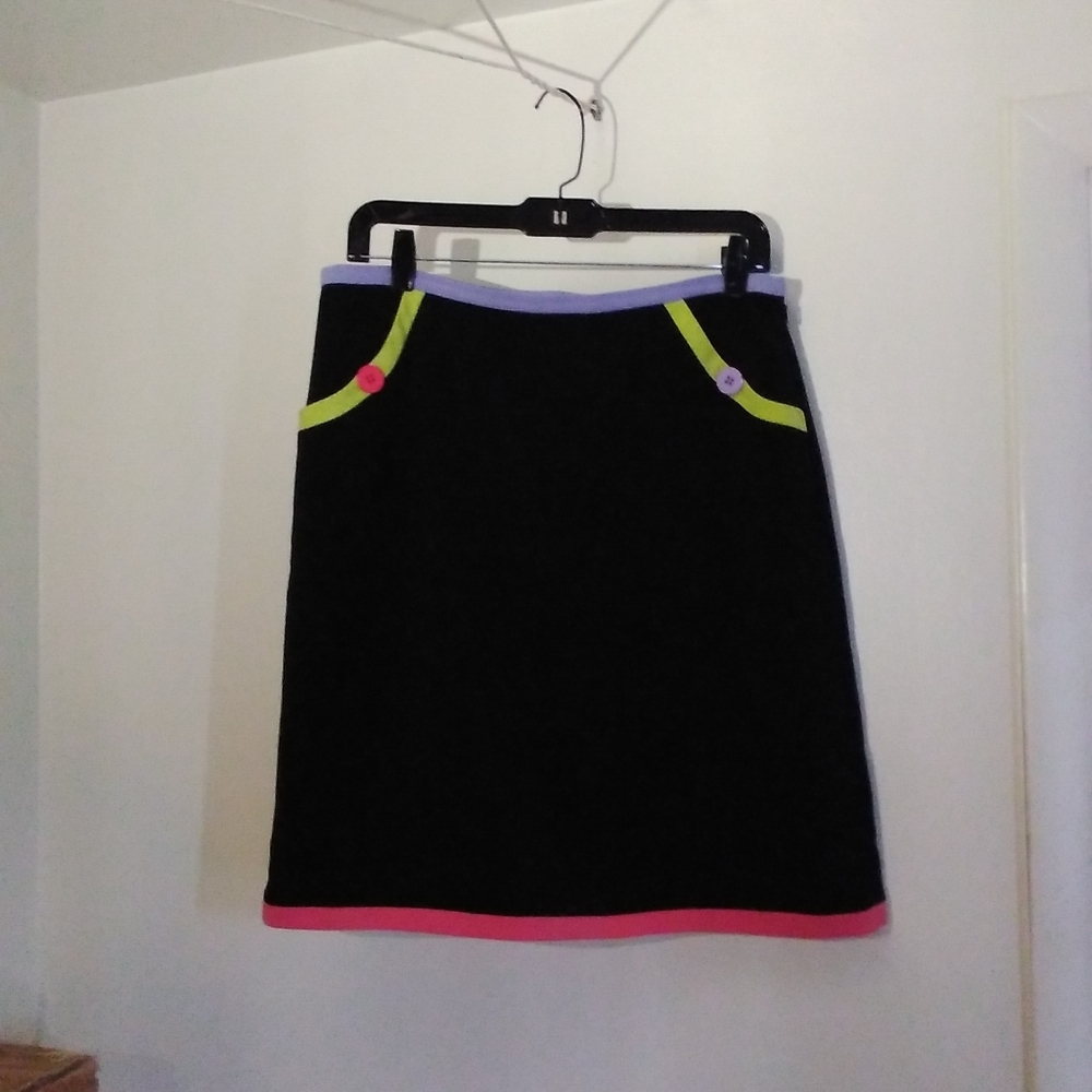 StudioG Black Lined Skirt 12p
